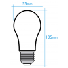 Bombilla estándar LED E-27P 7W